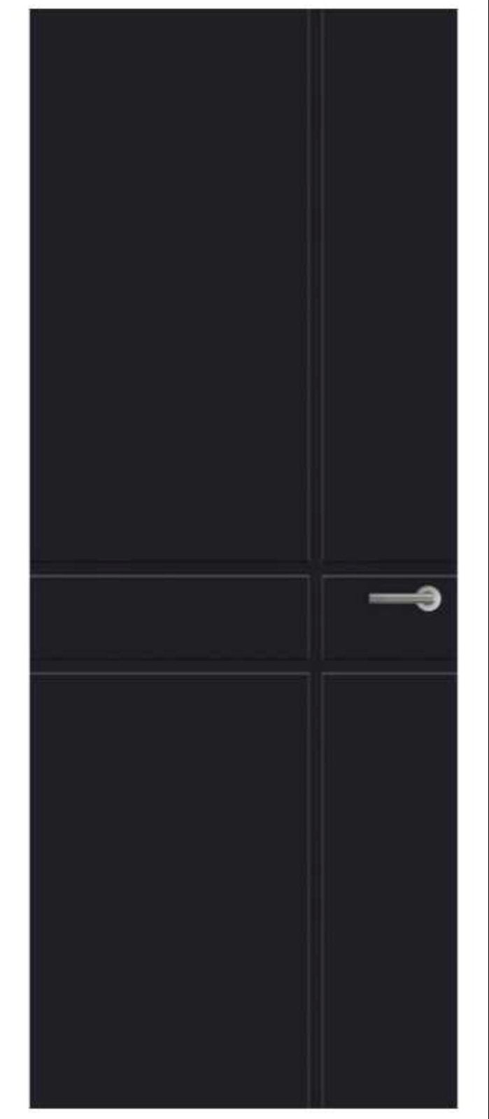Svedex Nova design binnendeur, zwart, 2315x830, nieuw, Ophalen, 80 tot 100 cm, 215 cm of meer, Binnendeur
