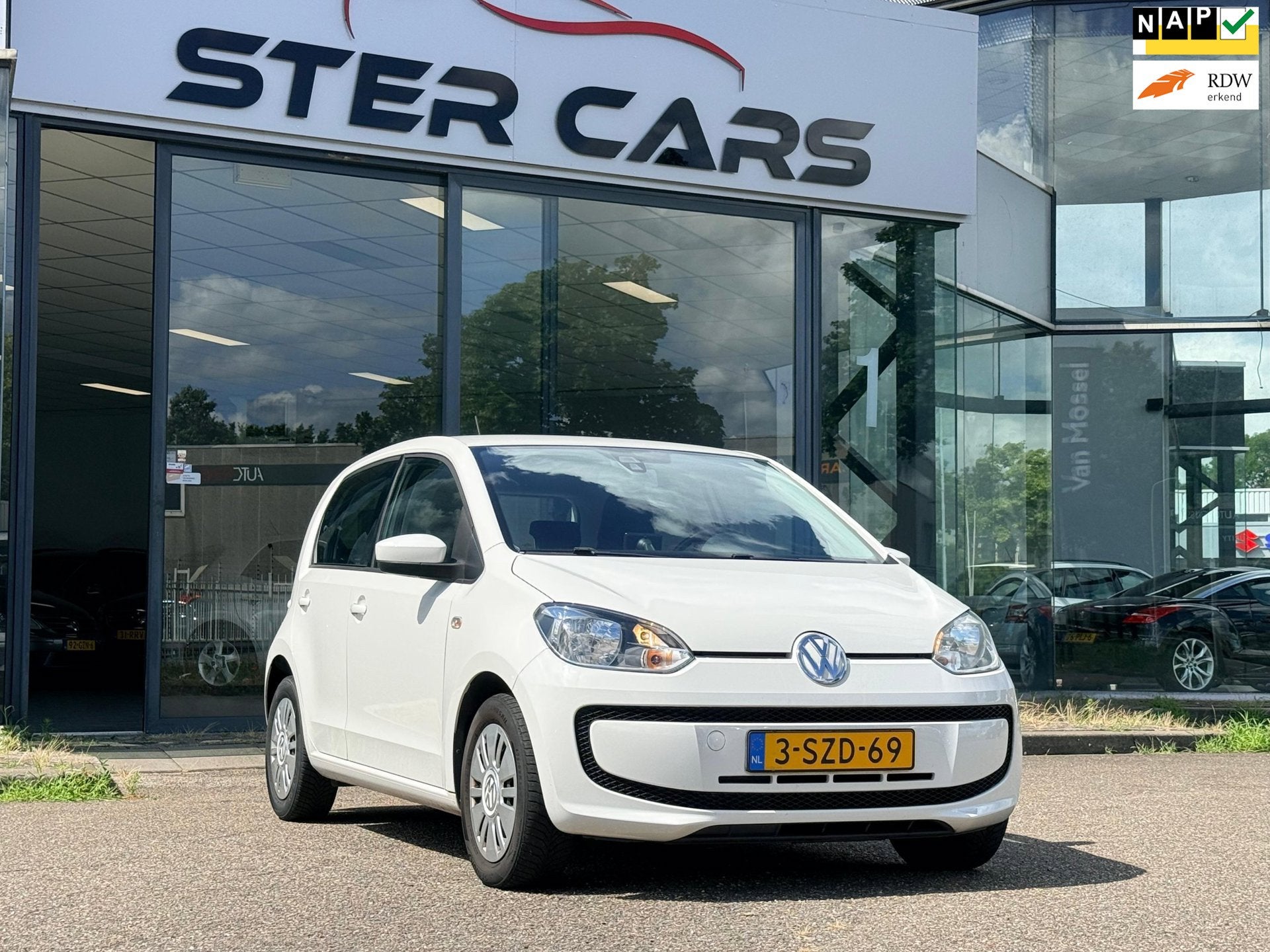 Volkswagen Up! 1.0 move up! BlueMotion|1Est eigenaar||Airco|, Auto's, Voorwielaandrijving, Gebruikt, Up!, 840 kg