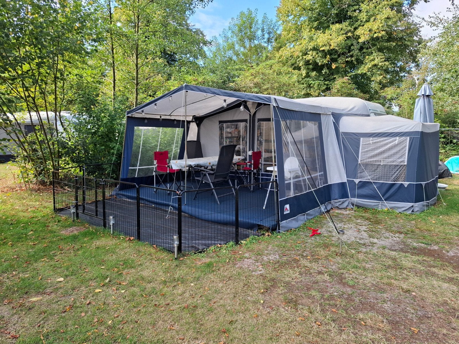 TEC sprinter 390TK 5 persoons caravan, Ophalen, Tot en met 5