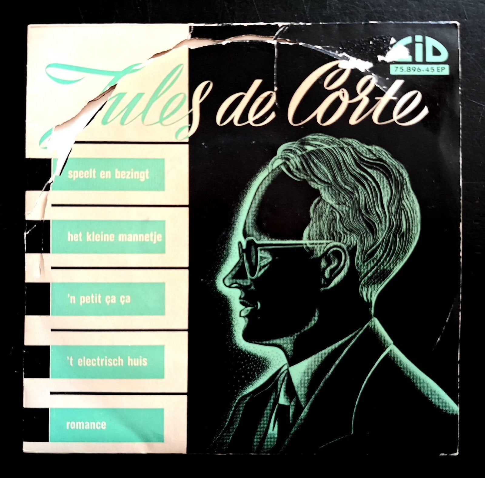 7"-EP/SINGLE  JULES DE CORTE - Speelt En Bezingt, EP, Ophalen of Verzenden, Gebruikt, EP