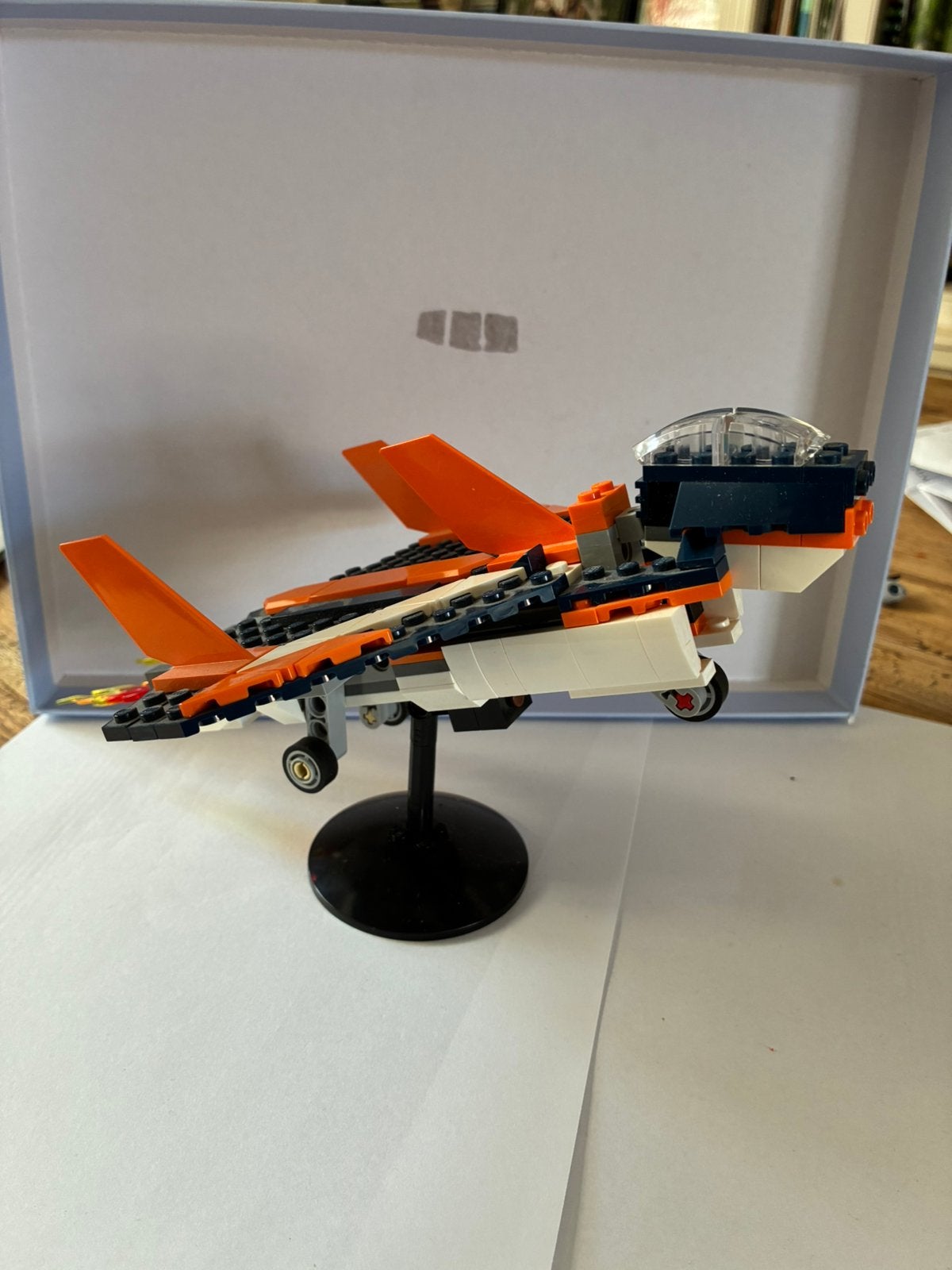 LEGO Creator 3-in-1 Supersonisch straalvliegtuig - set 31126, Ophalen of Verzenden, Zo goed als nieuw