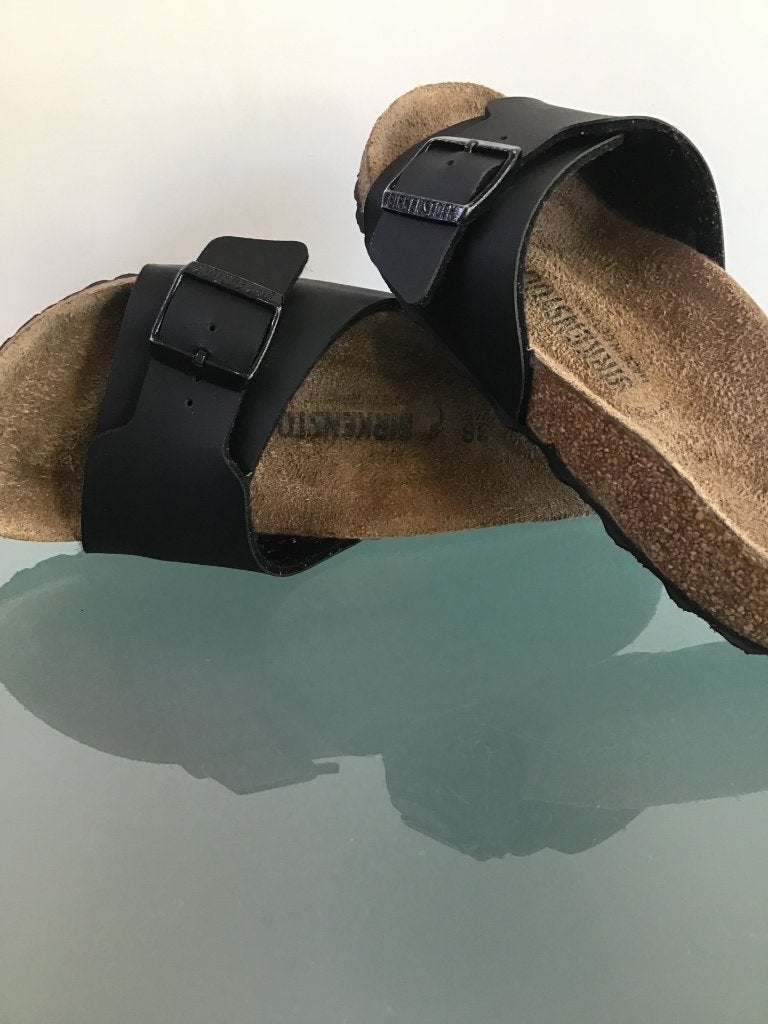 Birkenstock Catalina 38 | zwart Nieuw! | Gratis verzenden, Slippers, Verzenden, Zwart, Nieuw