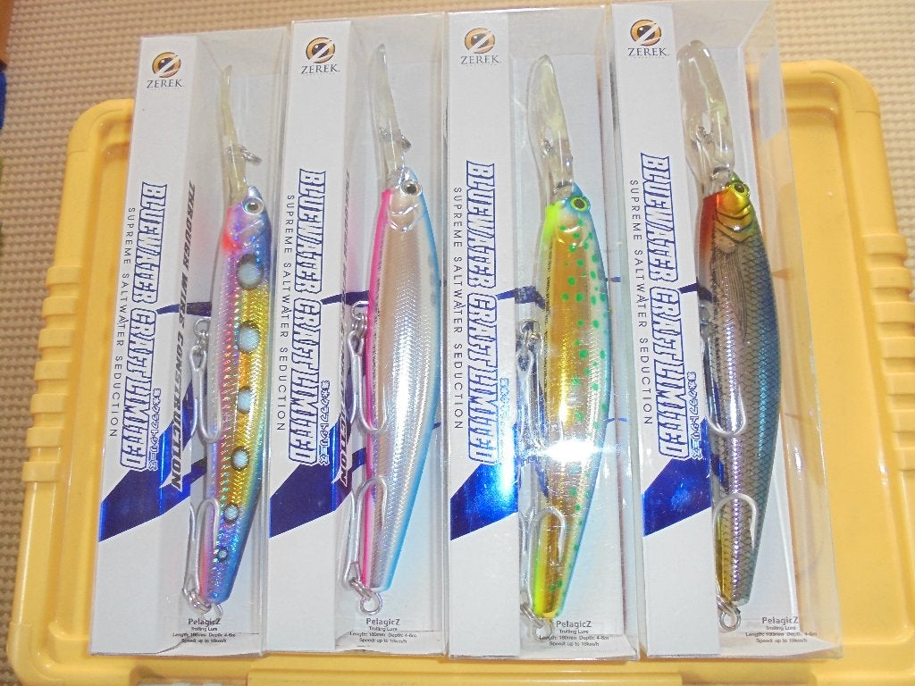 Big Game Zerek Bluewater CraftLimited Trolling 18cm Pelagic., Watersport en Boten, Ophalen of Verzenden, Nieuw, Overige typen