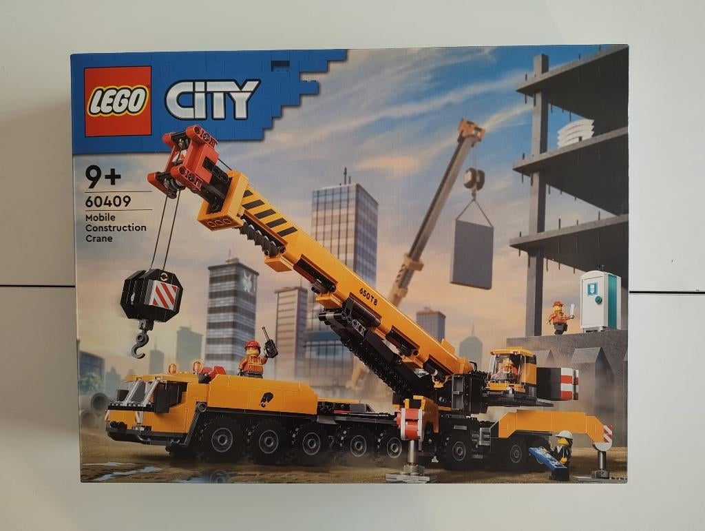 LEGO City 60409 Mobiele Bouwkraan – Nieuw / Sealed, City, Lego, Nieuw, Ophalen of Verzenden