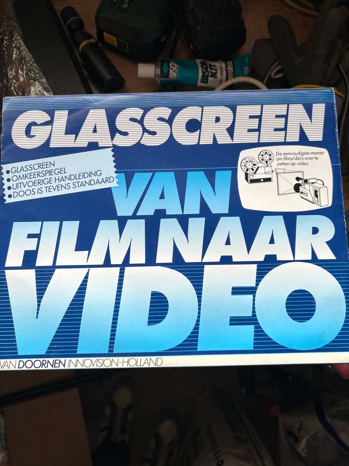 Glasscreen Video-Transfer: Film naar Video Omzetter, Ophalen of Verzenden, Gebruikt, Overige typen