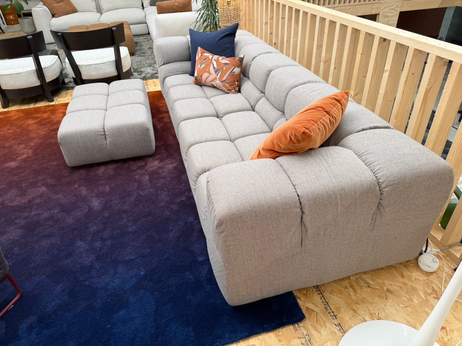 B&B Italia Tufty Time 109x300cm (2x150cm) + pouf. Lp 11K, 125 cm of meer, 9723 CA, Info@bbitalia.nl, Ophalen of Verzenden