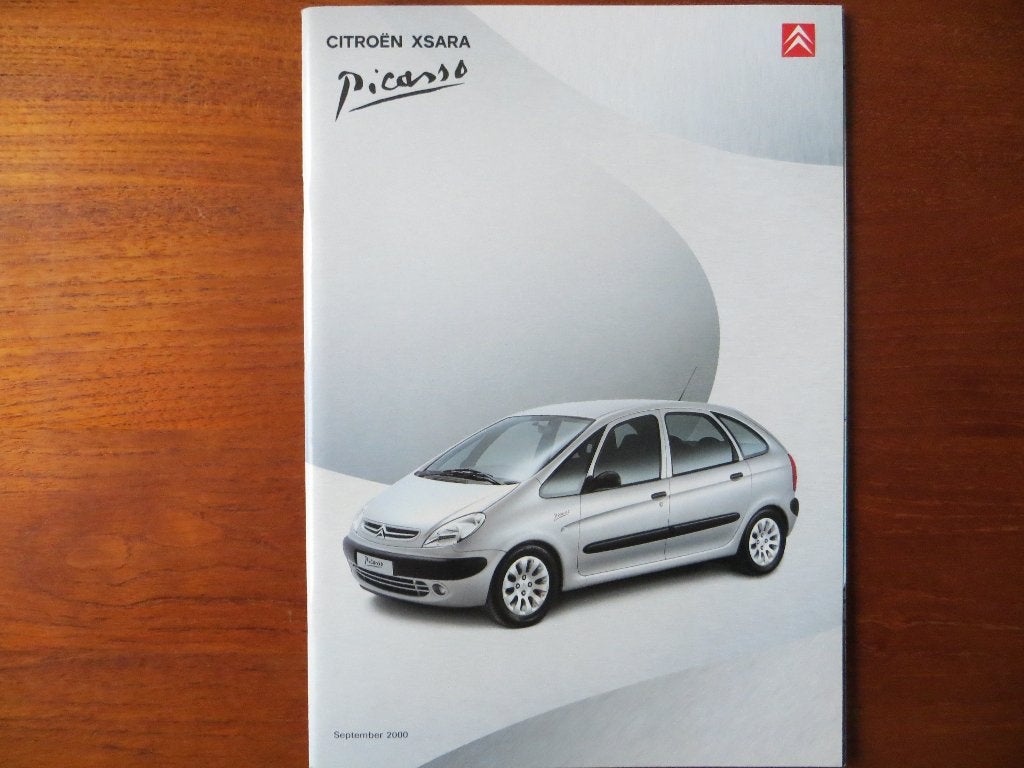 Citroën Xsara Picasso (sept. 2000) met bijlage, Boeken, Auto's | Folders en Tijdschriften, Ophalen of Verzenden, Nieuw, Citroën