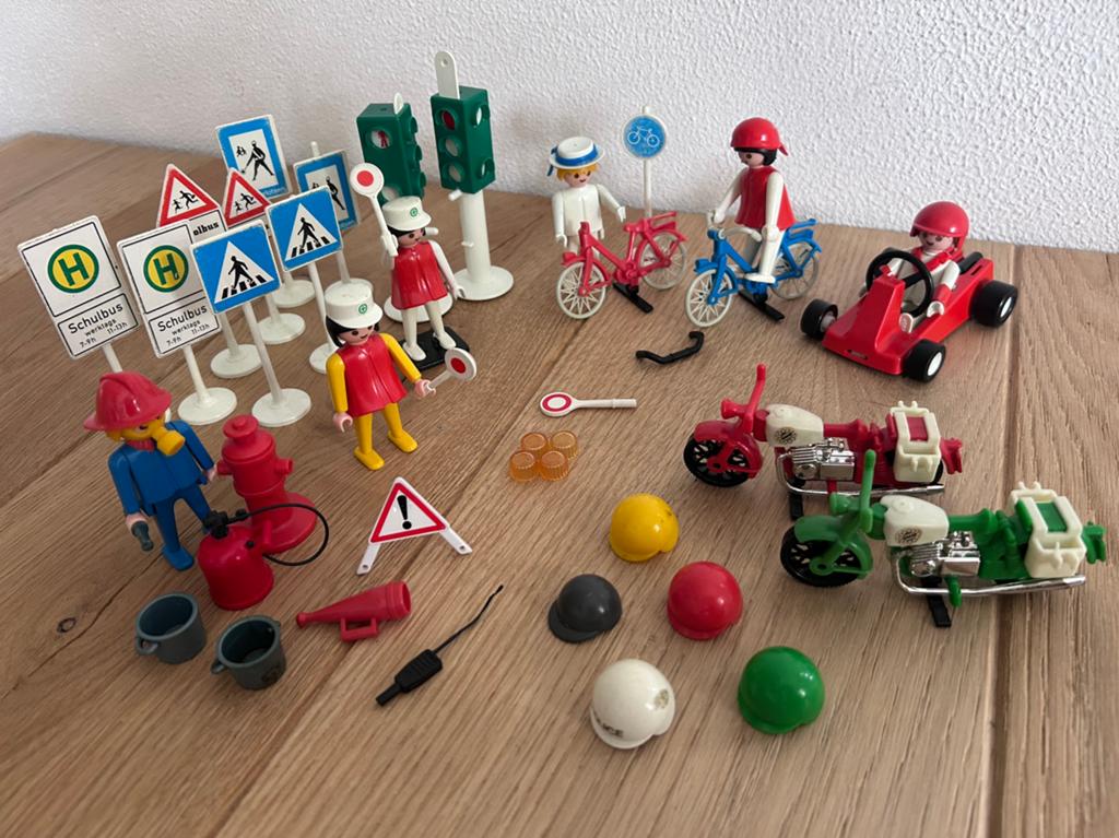Playmobil vintage jaren 70-80 verkeer, Ophalen of Verzenden, Gebruikt