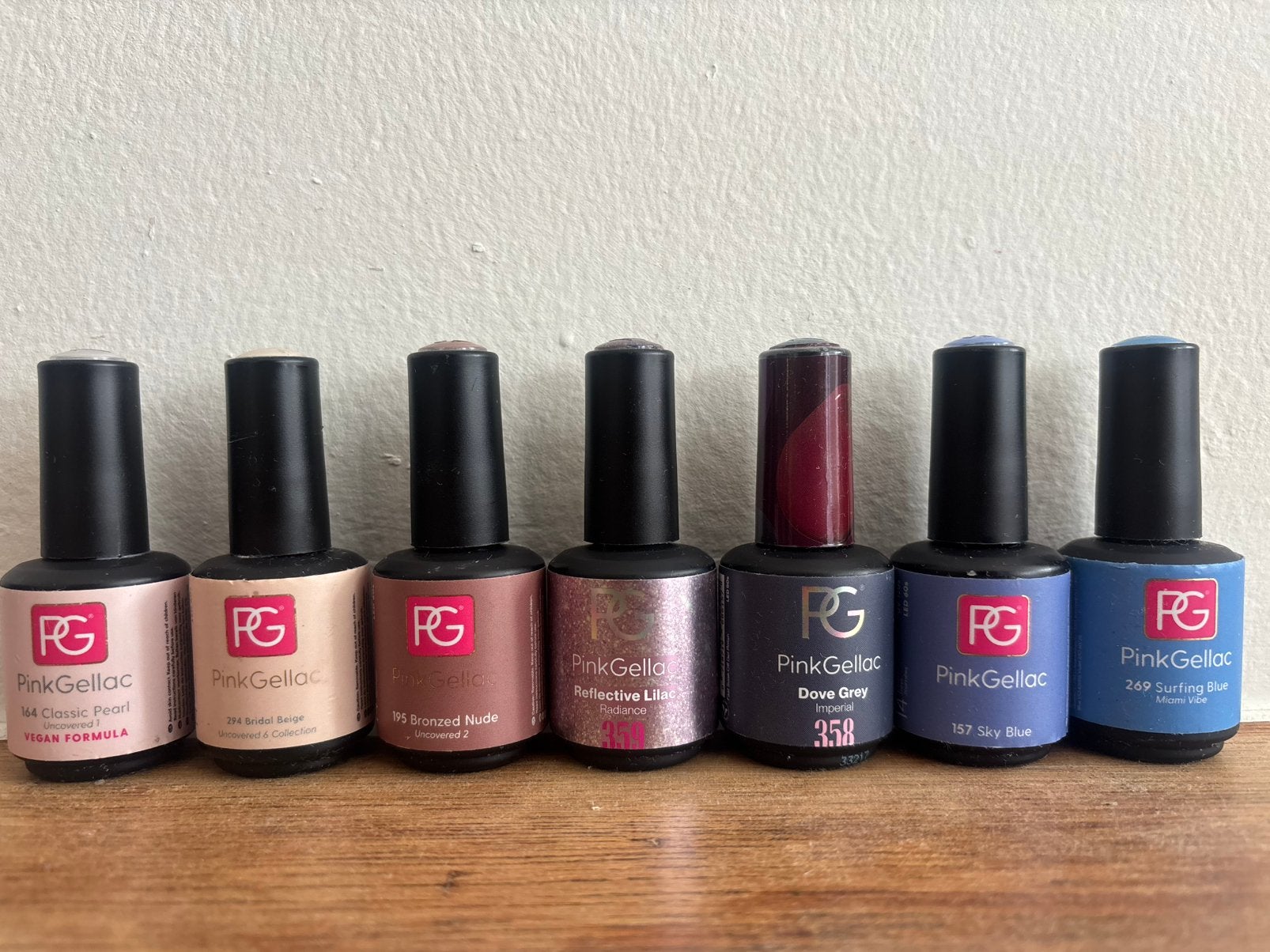 Pink gellac 17 kleuren, met 3 gelstickers en gratis topcoat, Sieraden, Tassen en Uiterlijk, Uiterlijk | Cosmetica en Make-up, Gebruikt