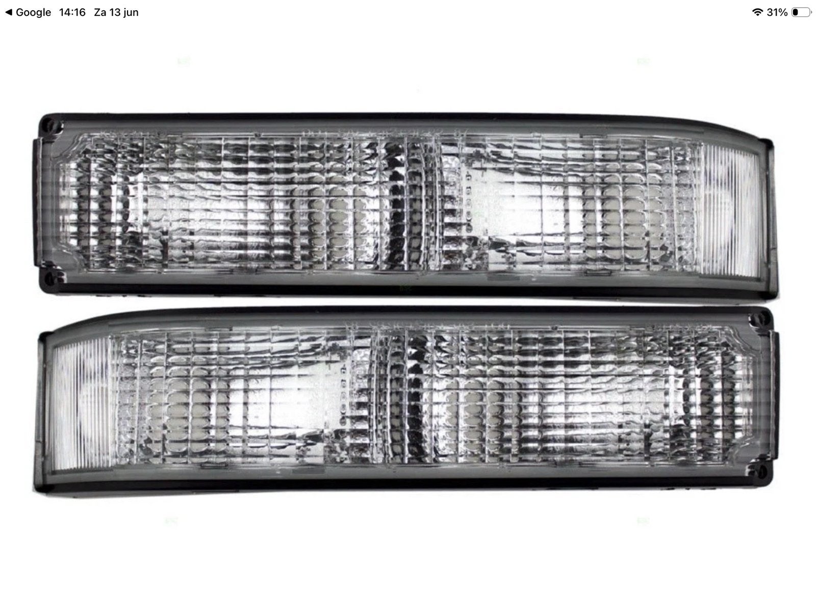 Stadslichten knipperlichten chevy gmc sub silvpickup, Ophalen of Verzenden, Nieuw, Chevrolet