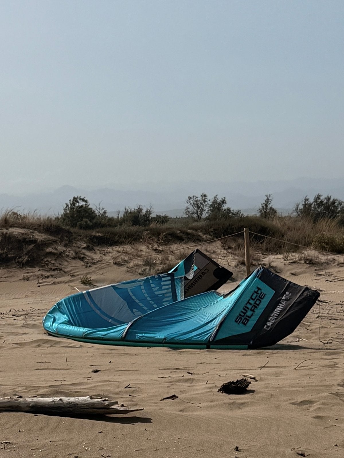 Cabrinha Switchblade 9m 2018 met bar - Zo goed als nieuw, Ophalen, 9 m², Bar, Geen board