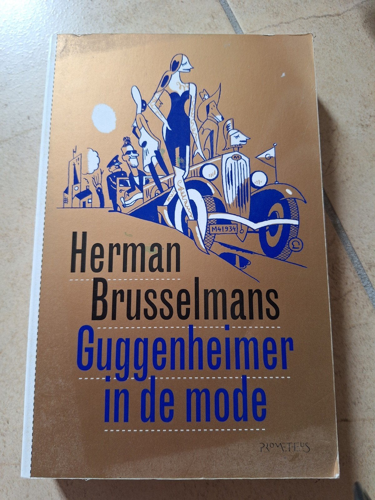Herman Brusselmans - Guggenheimer in de mode, Ophalen of Verzenden, Gelezen, Herman Brusselmans, Nederland