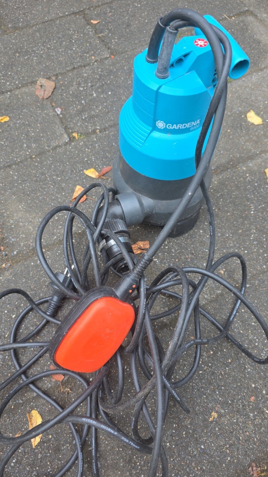 Gardena Dompelpomp 6000/1 Classic, Tuin en Terras, Ophalen of Verzenden, Gebruikt, Elektrisch, Dompelpomp