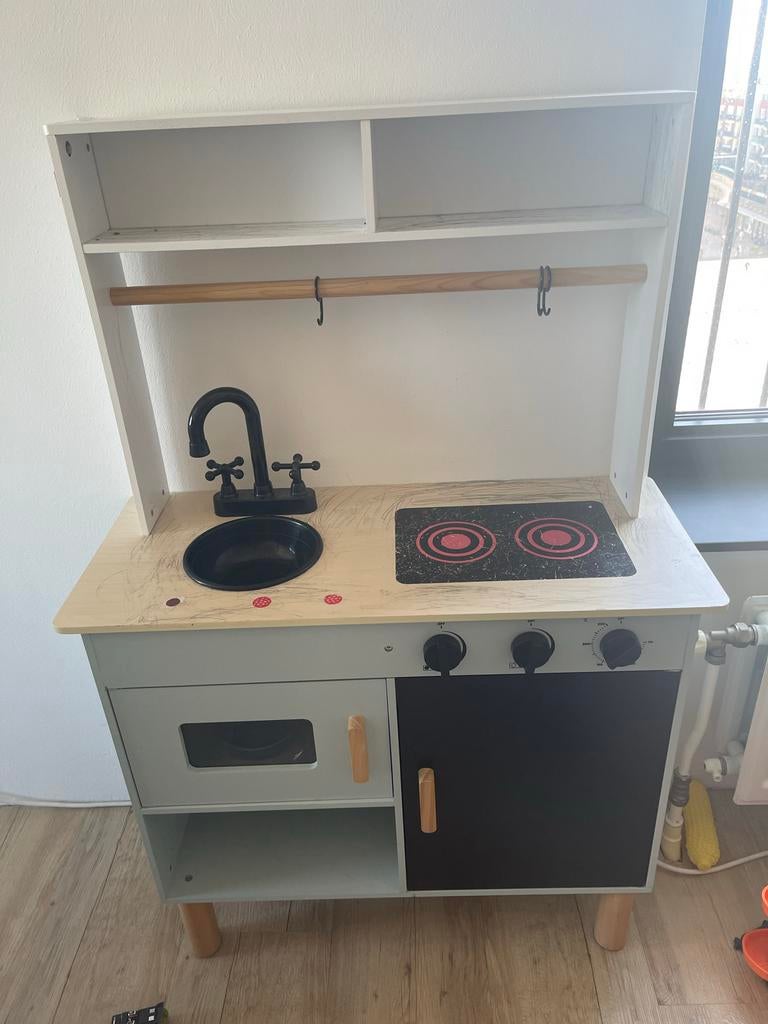 HEMA Speelkeuken - Perfect voor kleine chefs!, Ophalen, Gebruikt, Hout, Speelkeuken