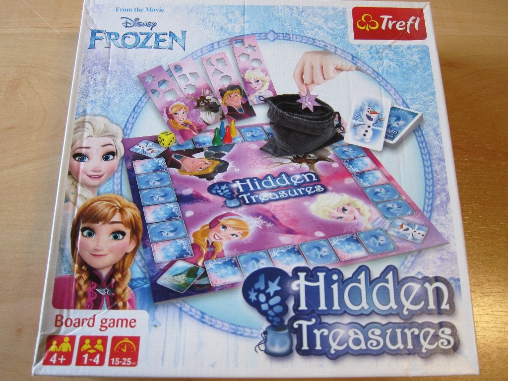 Hidden Treasures, Frozen, Hobby en Vrije tijd, Ophalen, Gebruikt, Trefl
