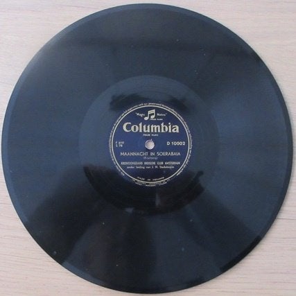 Krontjongband Indische Club Amsterdam - Nina Nina Bobo, Ophalen of Verzenden, Gebruikt, 12 inch