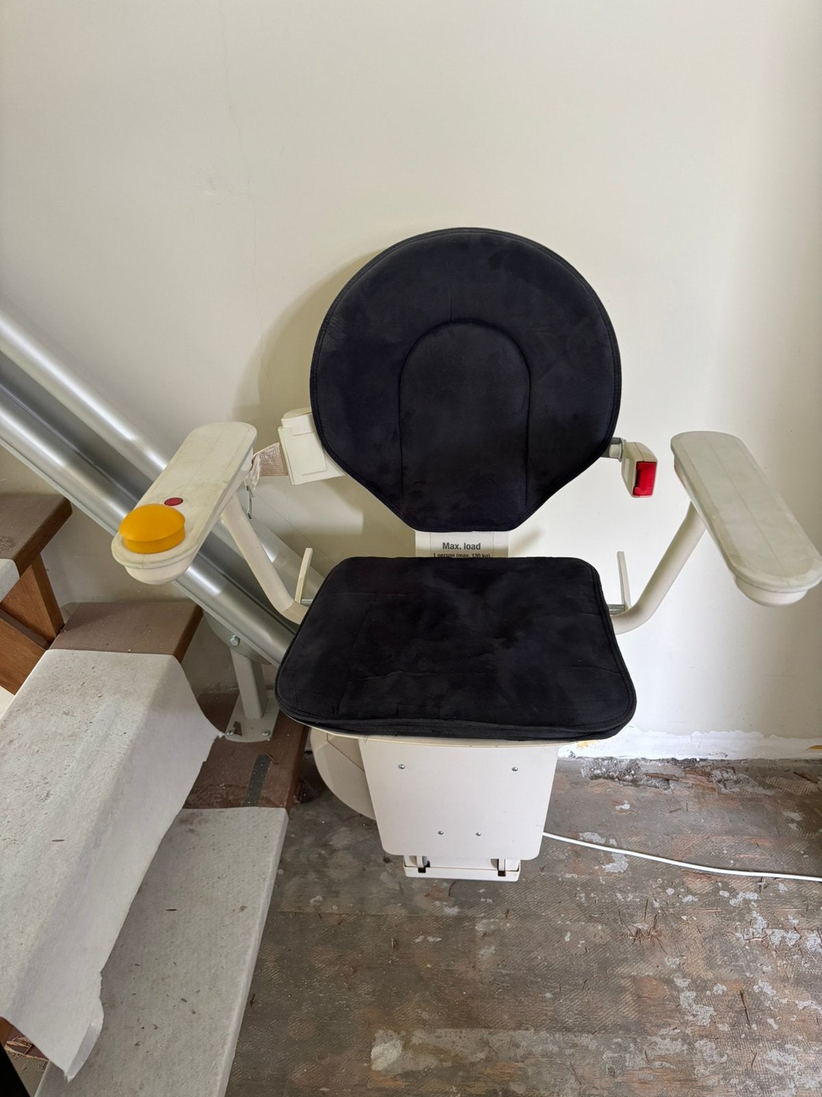 Oto traplift, Ophalen, Gebruikt