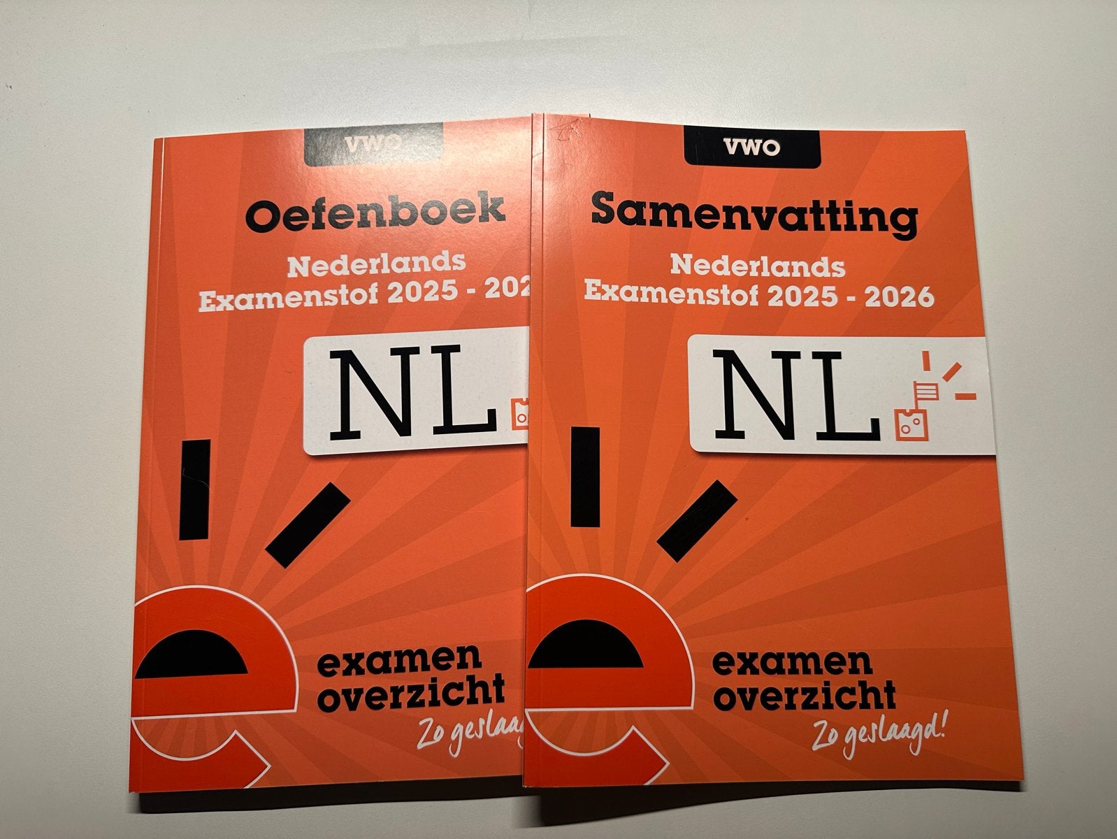 Examenoverzicht VWO Nederlands Oefenboek & Samenvatting 2025, Boeken, Ophalen of Verzenden, Beta, Zo goed als nieuw, Overige niveaus