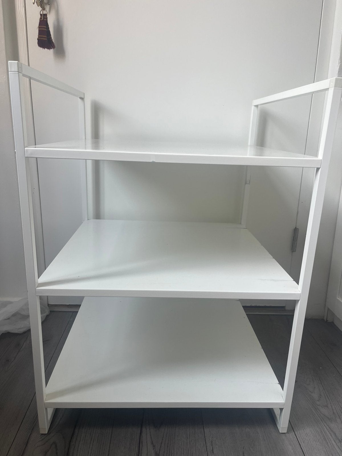 IKEA Jonaxel white shelving unit, Ophalen, Zo goed als nieuw