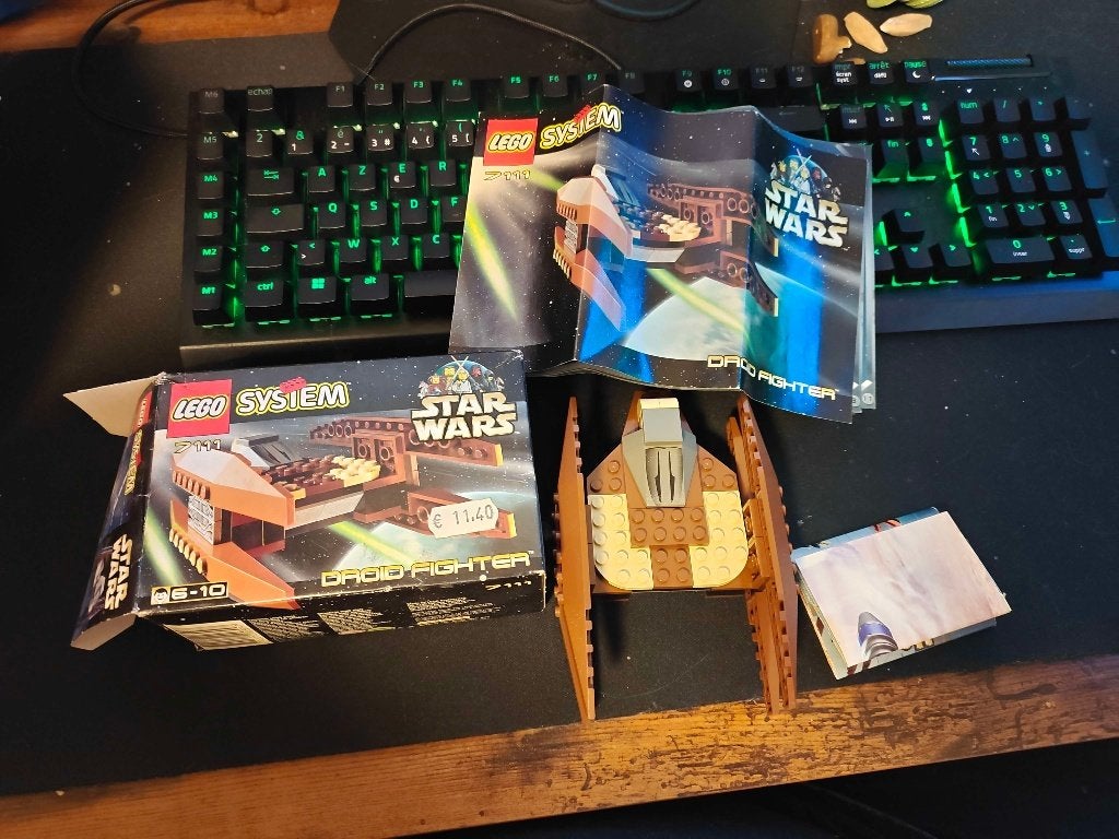 Lego star wars 7111 Driod fighter, Kinderen en Baby's, Speelgoed | Duplo en Lego, Compleet, Star Wars, Lego, Ophalen of Verzenden
