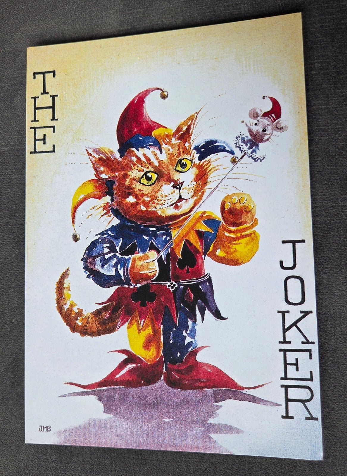 Ansichtkaart: De Joker Kat - Joanne Bond, Verzenden, 1980 tot heden, Ongelopen, Overige thema's