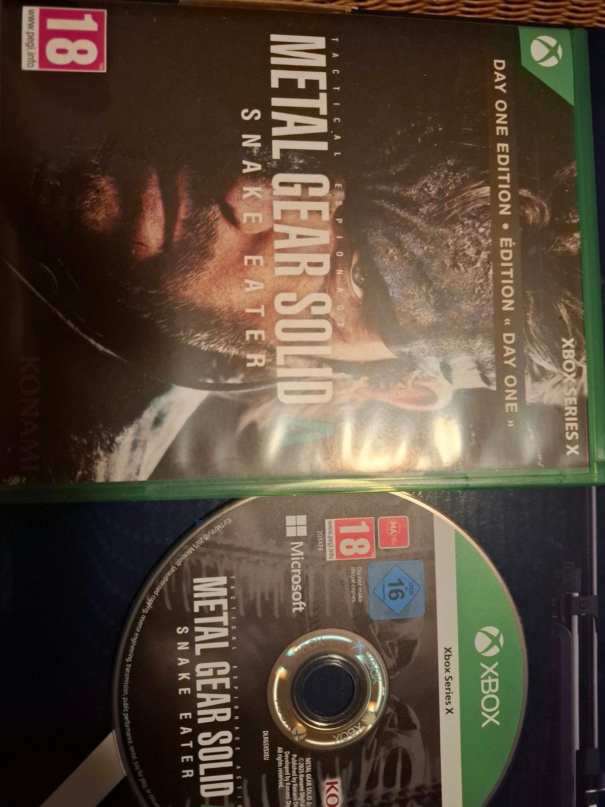 Metal Gear Solid Snake Eater (xbox series x) zgan, Spelcomputers en Games, Avontuur en Actie, Vanaf 18 jaar, 1 speler, Ophalen of Verzenden