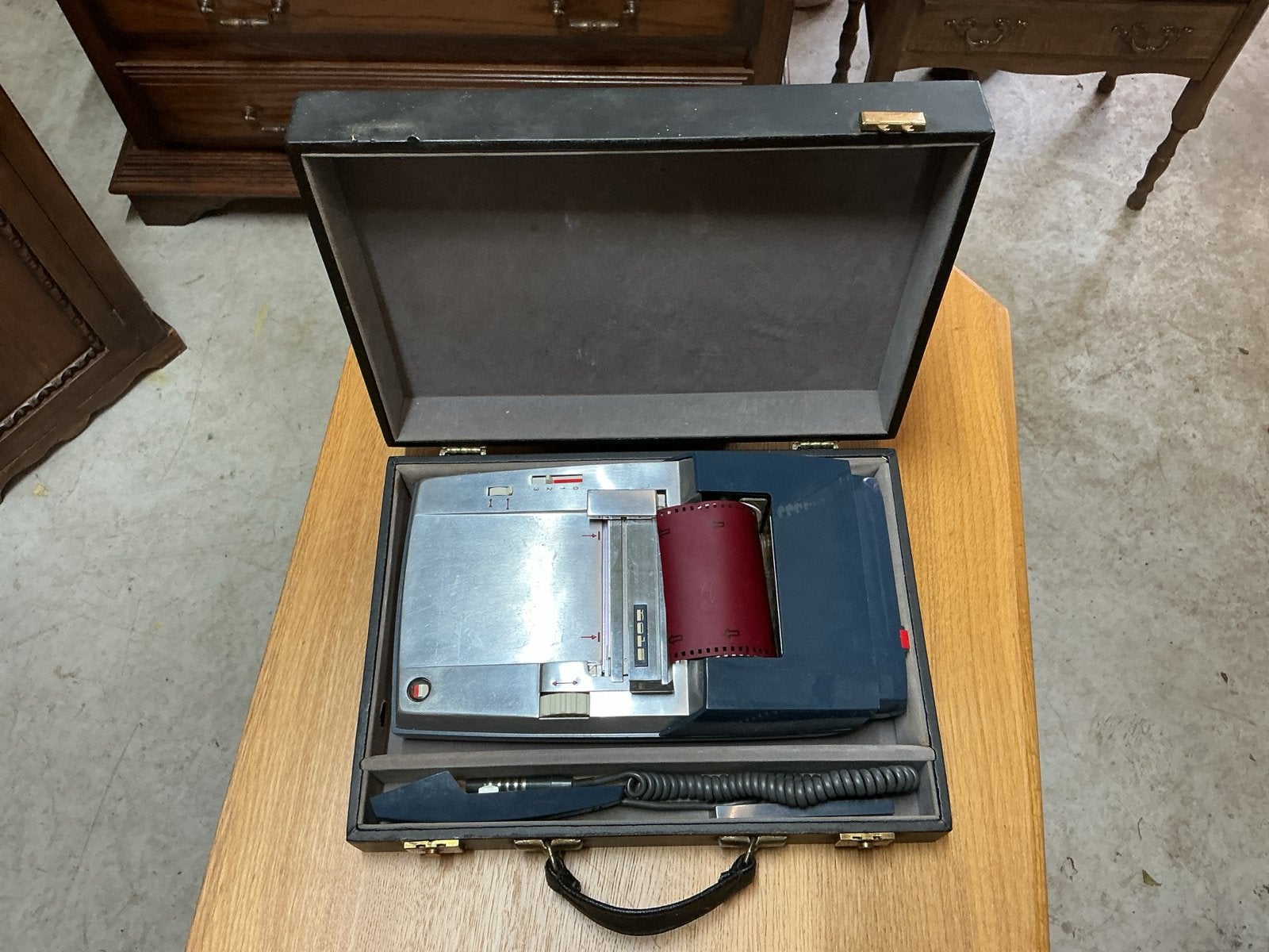 Vintage Rols dicteermachine jaren 60, Antiek en Kunst, Ophalen of Verzenden