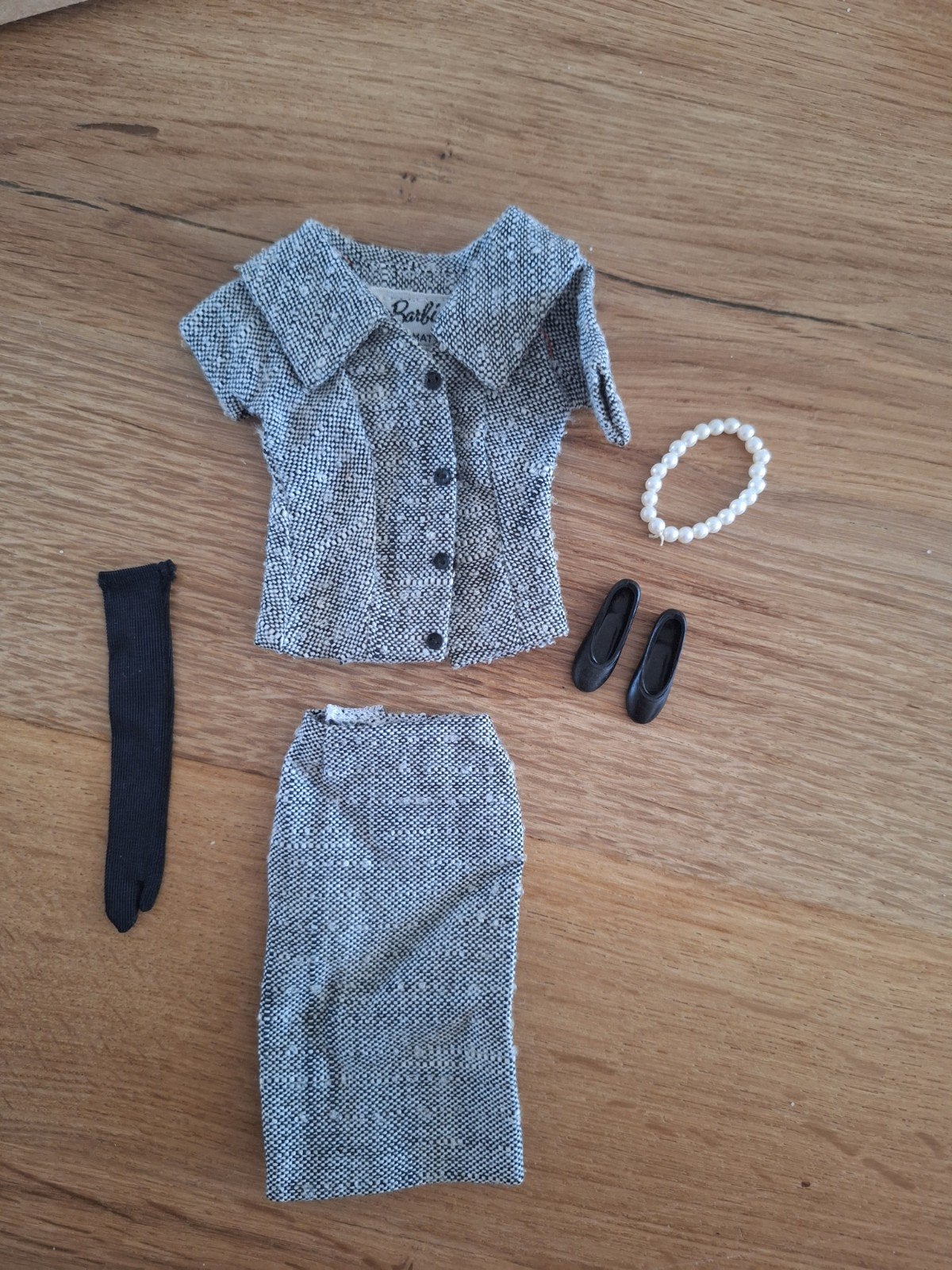 Kledingsetje Barbie Career Girl 1963, Verzamelen, Ophalen of Verzenden, Gebruikt, Kleertjes