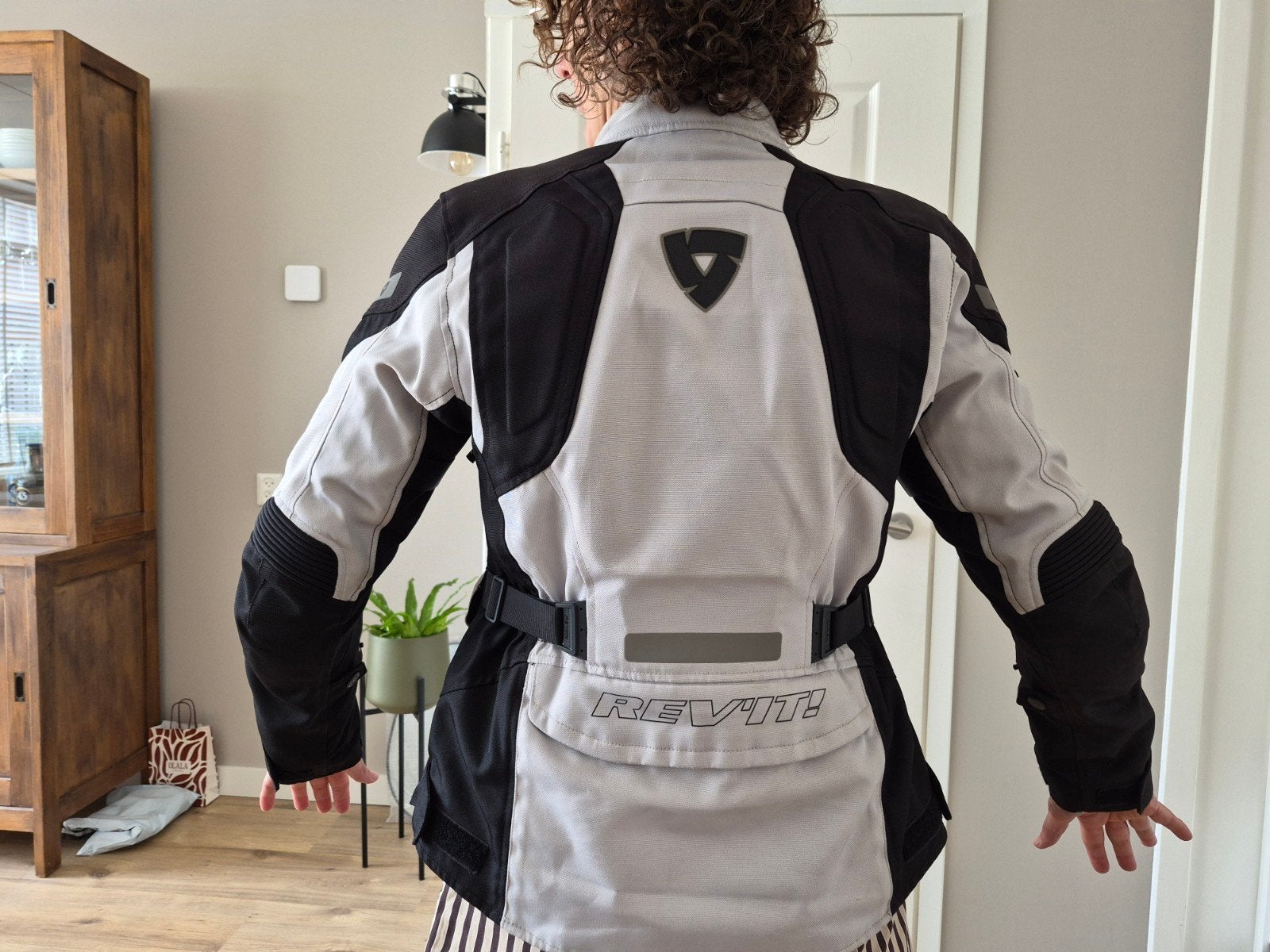 REV'IT! Indigo Lady motorjas, 3-laags, incl. rugbeschermer, Motoren, REV'IT!, Jas | textiel, Ophalen of Verzenden, Dames
