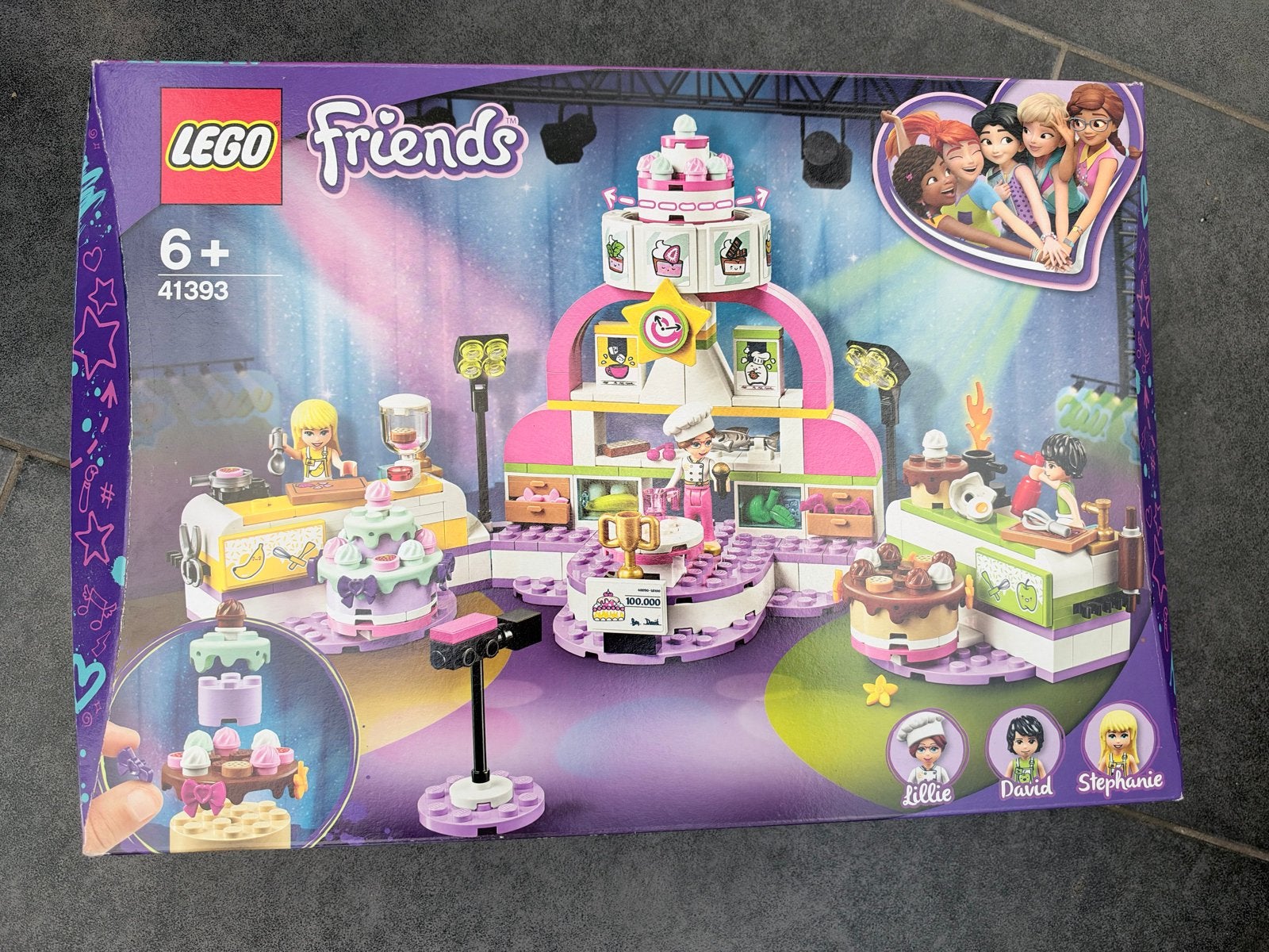LEGO Friends 41393 Bakwedstrijd - Zo goed als nieuw, Ophalen of Verzenden, Zo goed als nieuw, Overige merken