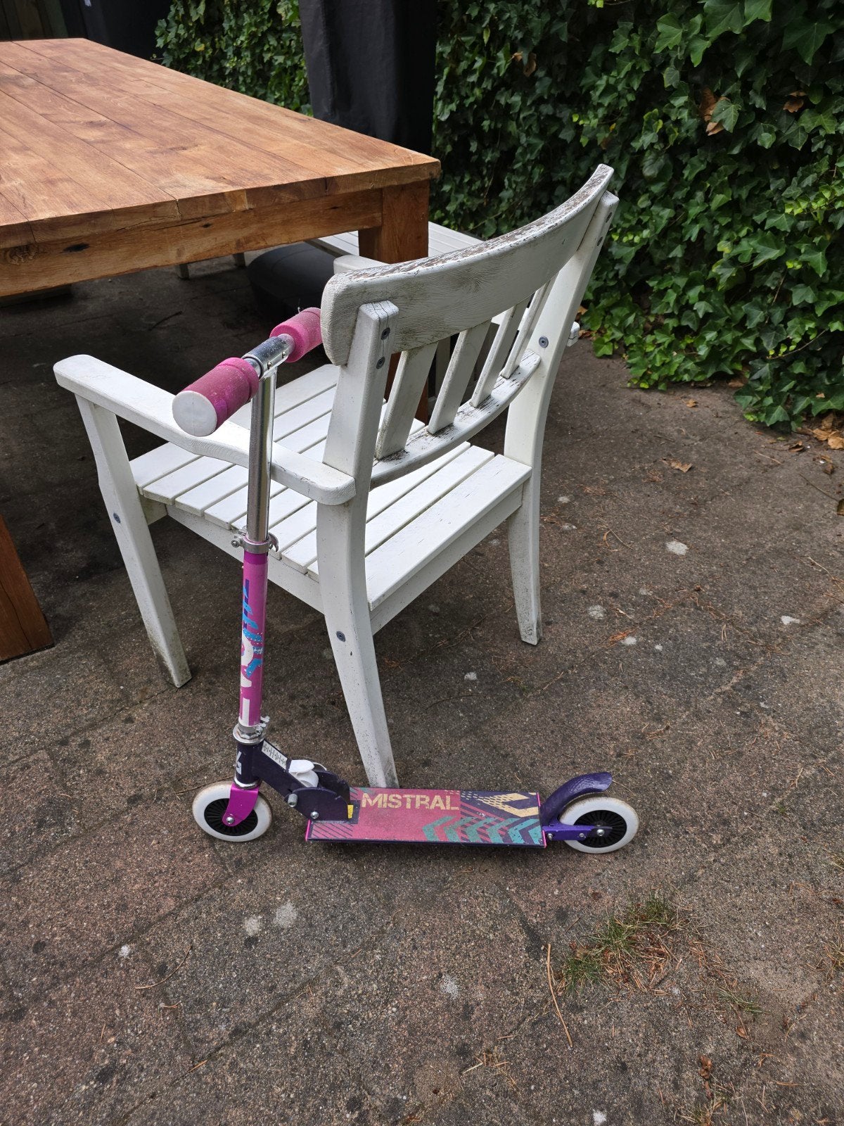 Mistral step met roze handvatten, Fietsen en Brommers, Steps, Ophalen, Gebruikt, Gewone step