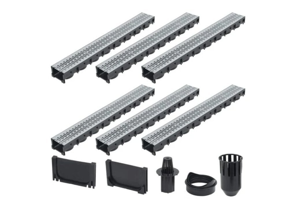 NIEUW | Afvoergoot sleufgoot lijngoot 6 stuks! GRATIS BEZORD, Afvoer, Pvc, Verzenden, Nieuw