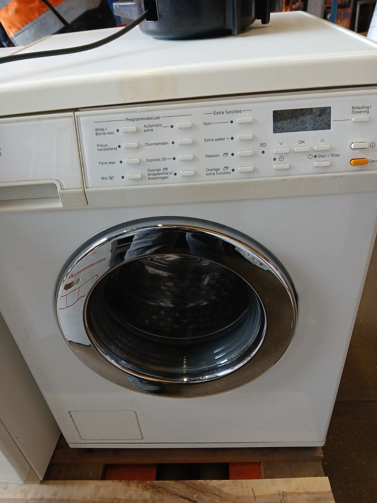 Miele software wasmachine, Ophalen, 1200 tot 1600 toeren, 85 tot 90 cm