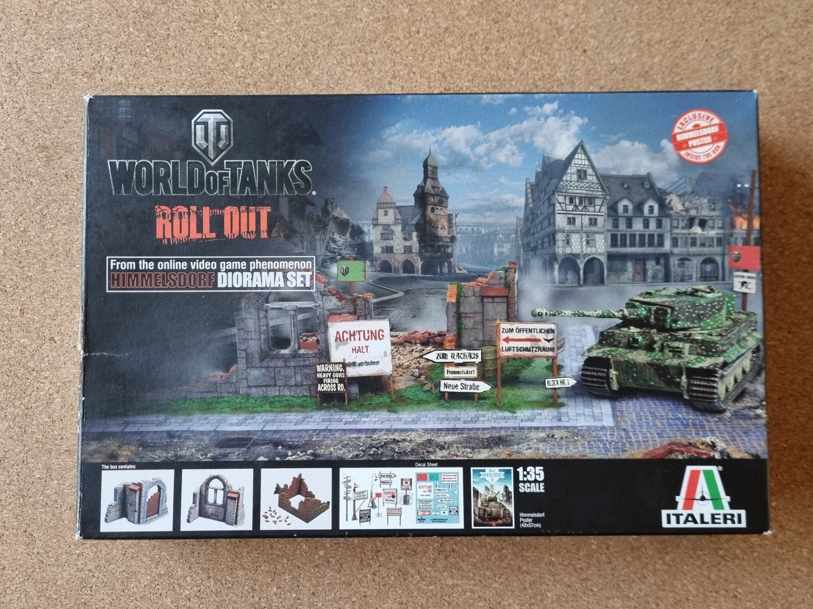 Italeri 36505 Himmelsdorf Diorama Set 1:35 zie omschr., Nieuw, Ophalen of Verzenden, 1:35 tot 1:50, NB