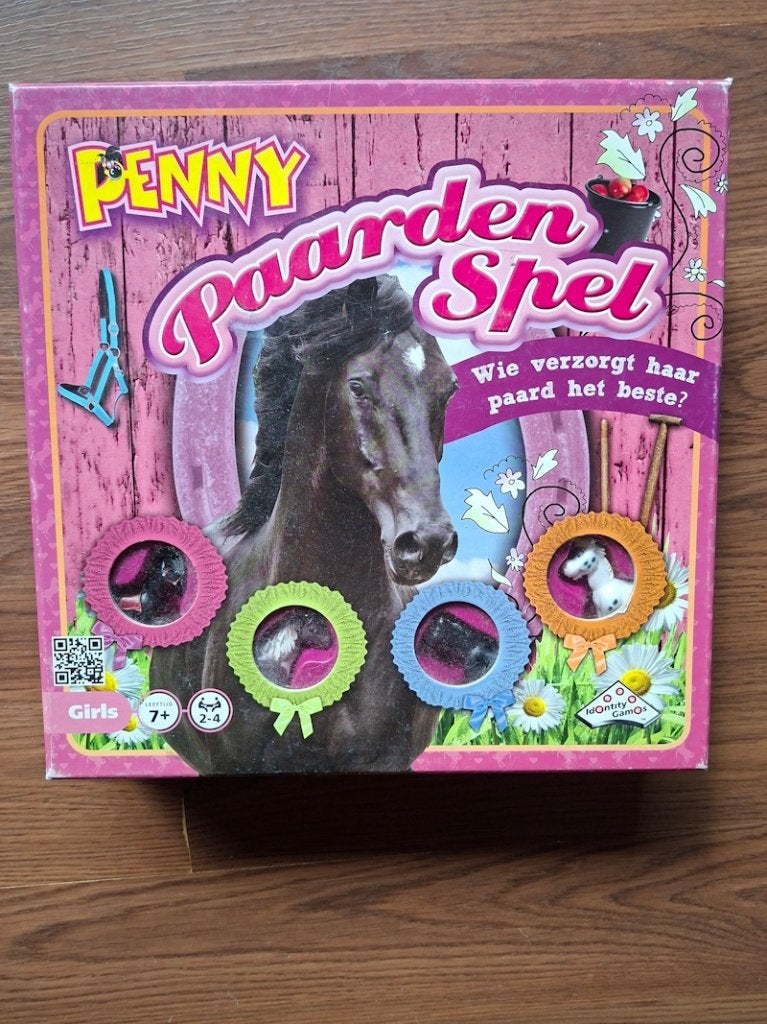 Penny Paardenspel, Een of twee spelers, Ophalen, Zo goed als nieuw, Identity Games