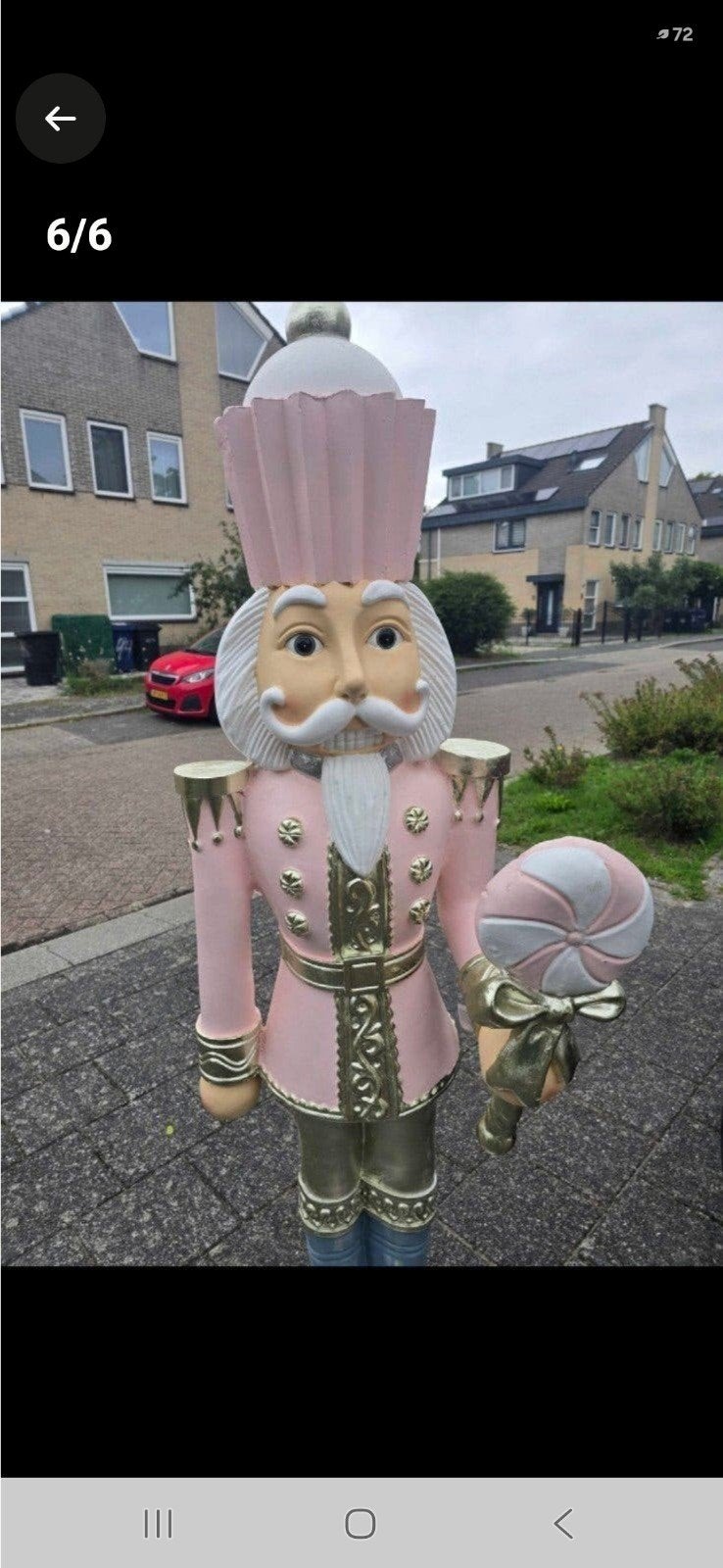 Unieke en opvallende grote notenkraker, Ophalen, Nieuw, Mens