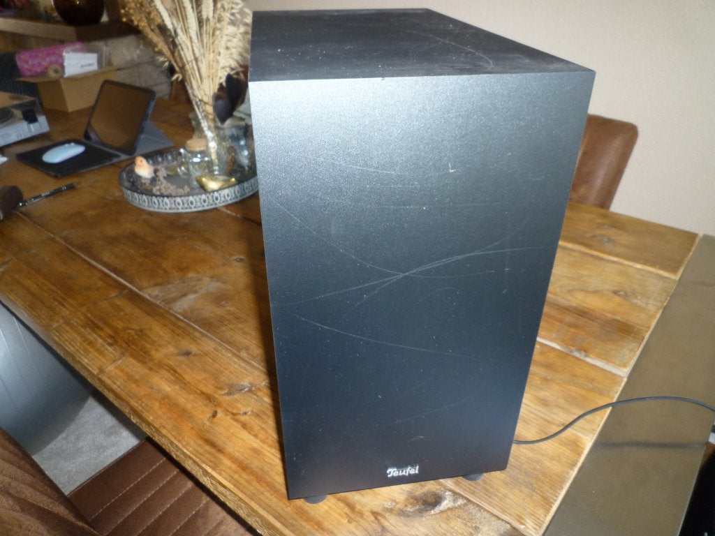Teufel subwoofer T1106/1 SW Gebruikt, Ophalen of Verzenden, Gebruikt