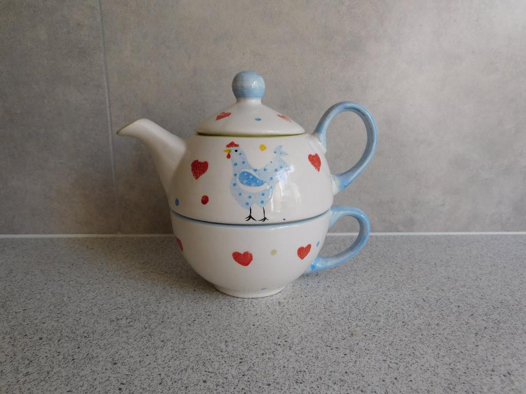Tea for One Haan Price & Kensington, Ophalen of Verzenden, Zo goed als nieuw, Overige stijlen, Kop(pen) en/of Schotel(s)