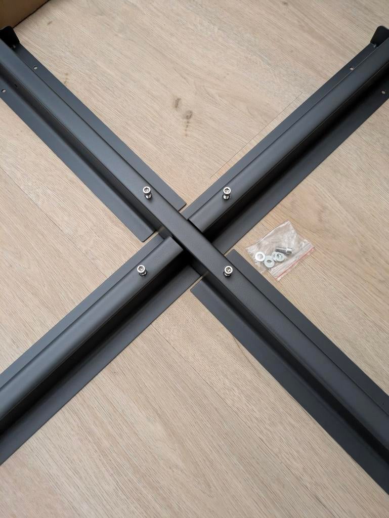 Parasolvoet kruisvoet voor zweefparasol, Tuin en Terras, Parasols, Ophalen of Verzenden, Nieuw, Minder dan 1 meter, Parasolvoet
