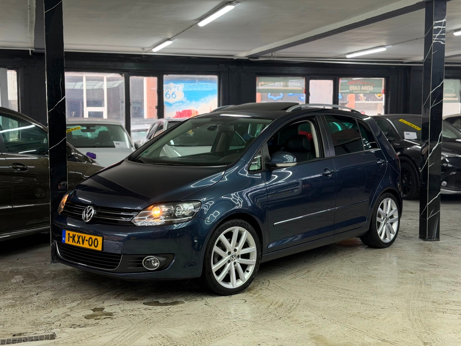 Volkswagen Golf Plus 1.4 TSI Highline Automaat | Pano | Navi, Auto's, Volkswagen, Euro 5, Gebruikt, Blauw, 122 pk