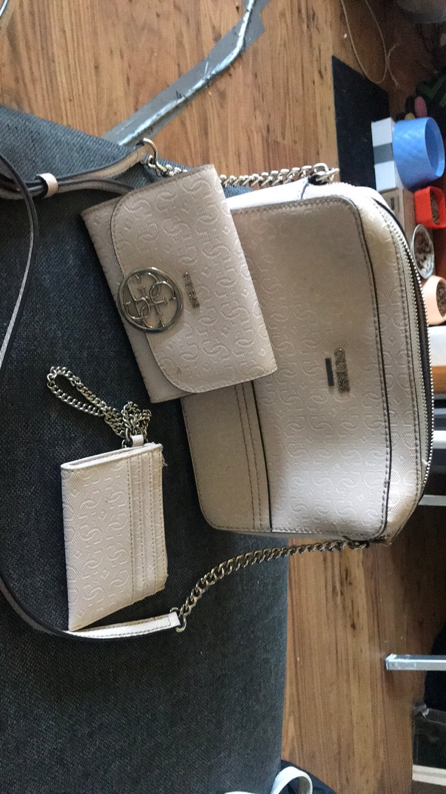 Guess bag set 3in1, Ophalen of Verzenden, Zo goed als nieuw