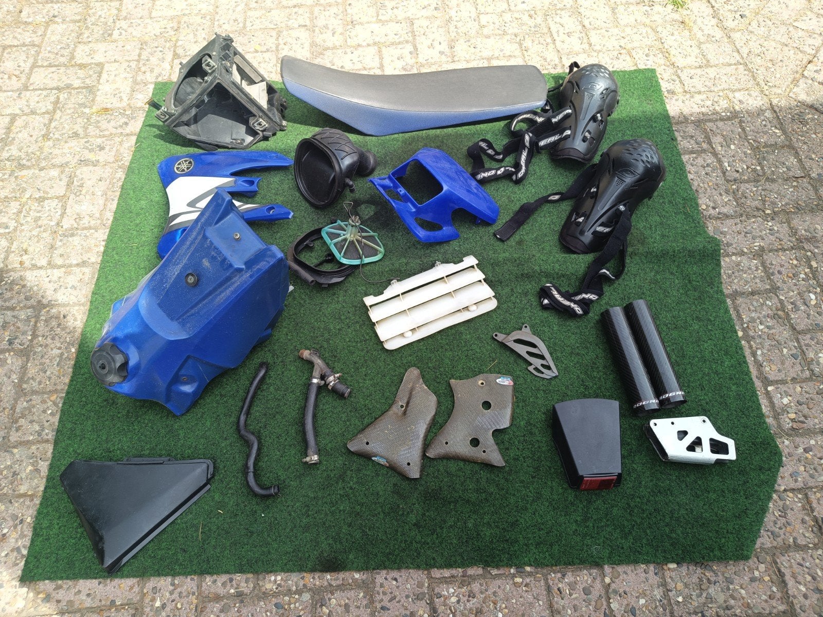 Yamaha YZ of WR450F  onderdelen en bescherming, Motoren, Ophalen of Verzenden