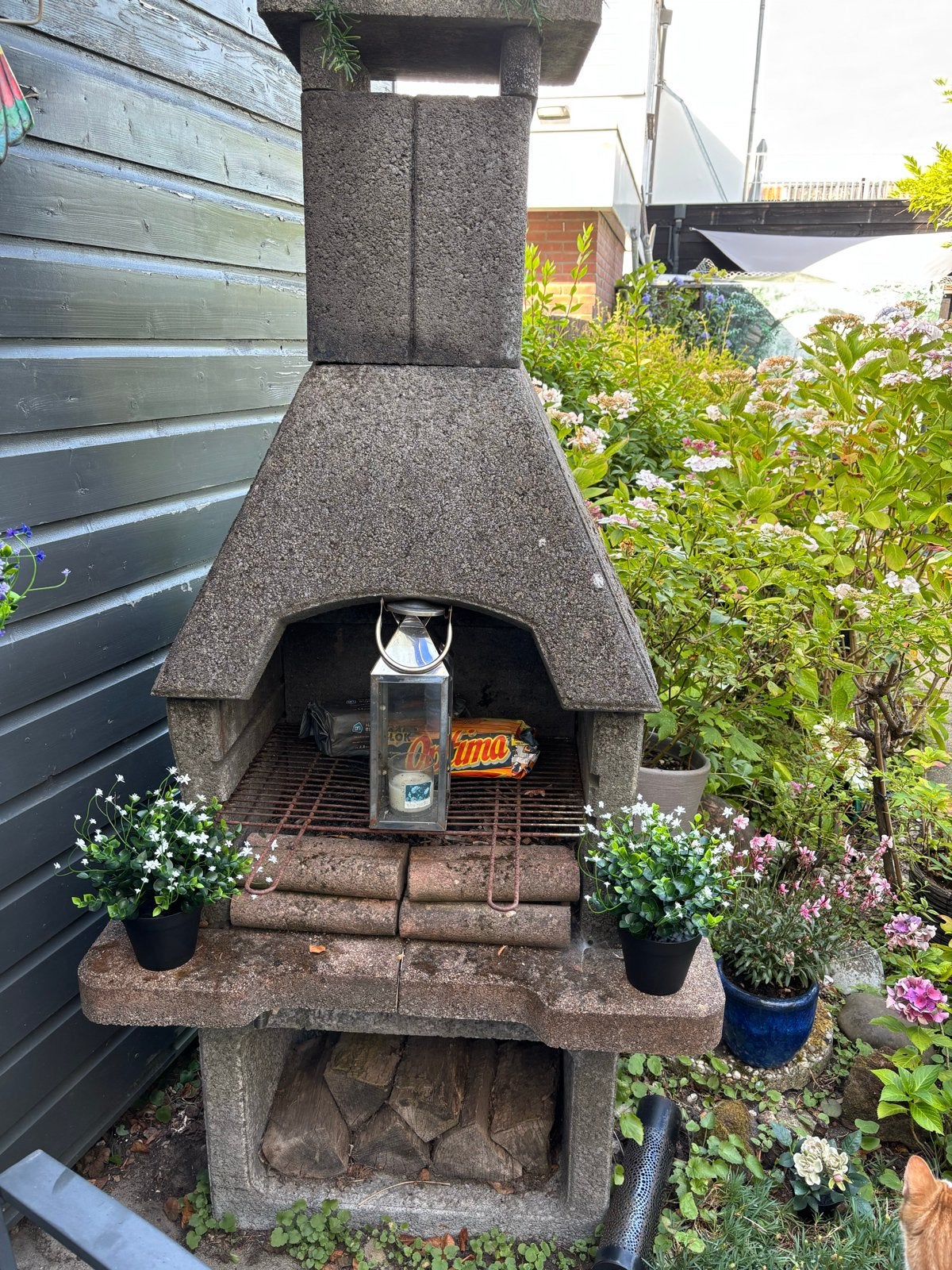 Buitenkeuken en Kamado BBQ, Ophalen, Gebruikt