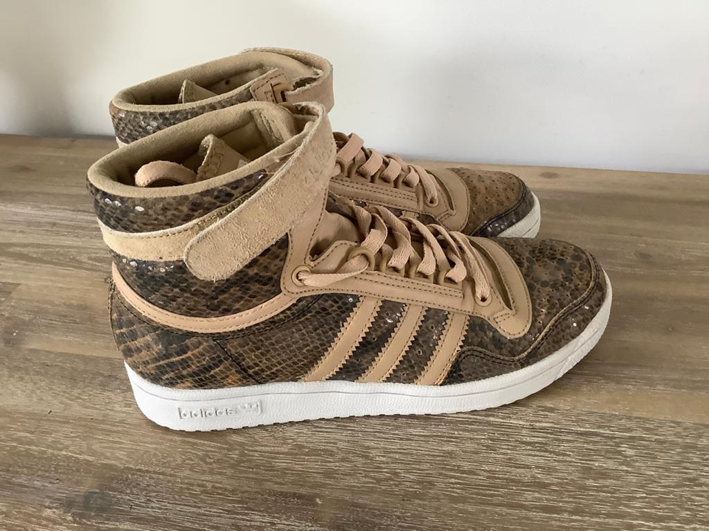 Adidas condord high snake maat 38, Bruin, Ophalen of Verzenden, Sneakers of Gympen, Zo goed als nieuw