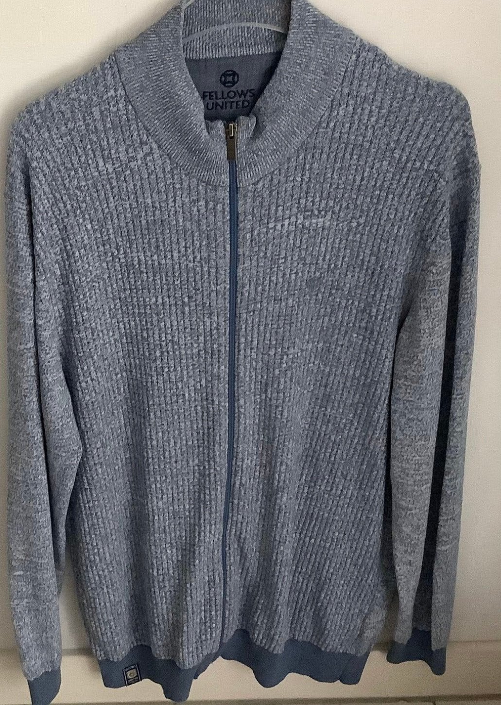 Fellows United vest maat 3 XL kleur lichtblauw nieuw, Ophalen of Verzenden, Nieuw, Blauw
