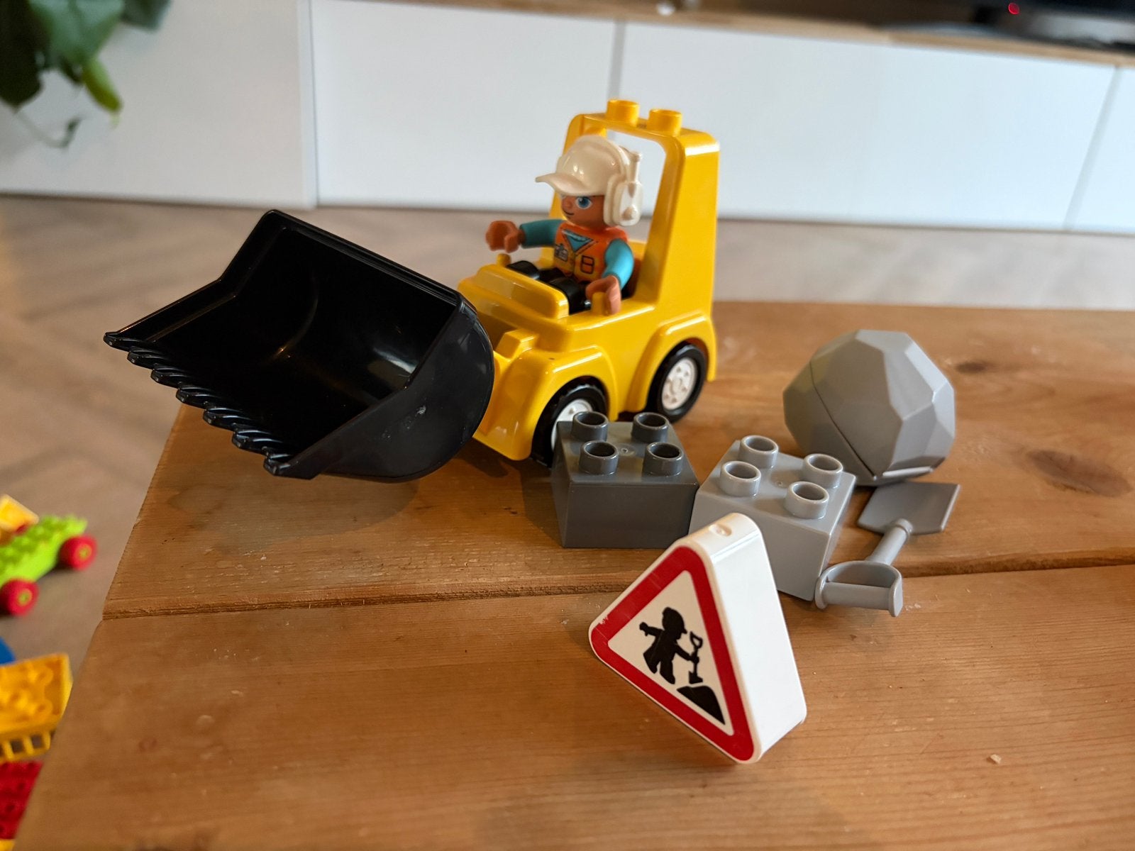 Lego Duplo graafmachine set, Ophalen of Verzenden, Zo goed als nieuw, Duplo