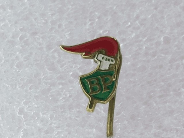 SP1959 Speldje BP, Verzamelen, Speldjes, Pins en Buttons, Ophalen of Verzenden, Gebruikt, Overige onderwerpen