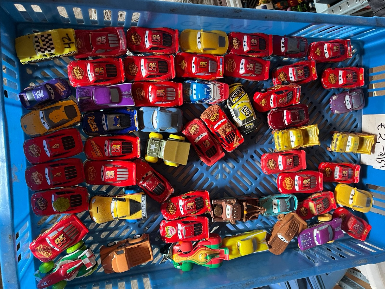 Disney Pixar cars auto’s aan 2 euro per stuk, Ophalen, Gebruikt