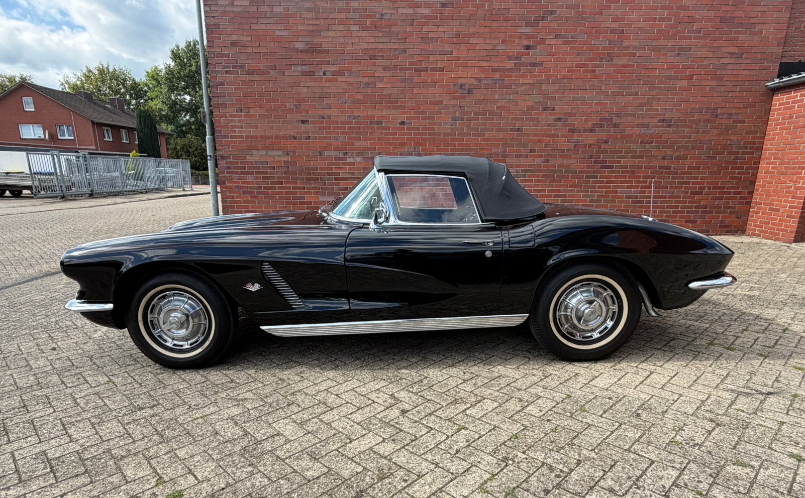 Corvette C1 Tuxedo Black Convertible 1962, foto 2