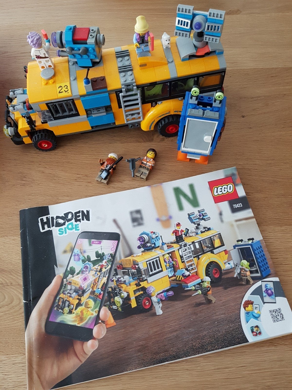 Lego Hidden Side schoolbus, Ophalen of Verzenden, Zo goed als nieuw